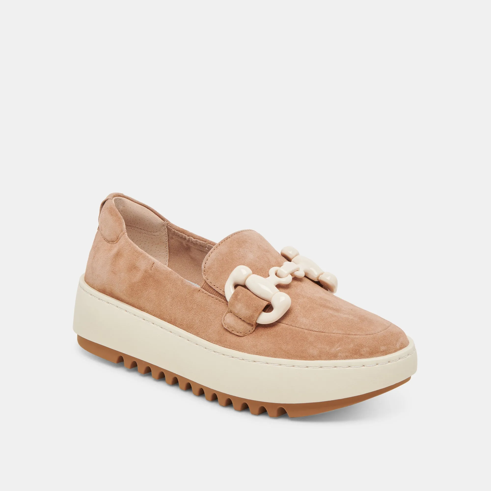 ANDRES SNEAKERS TOFFEE SUEDE