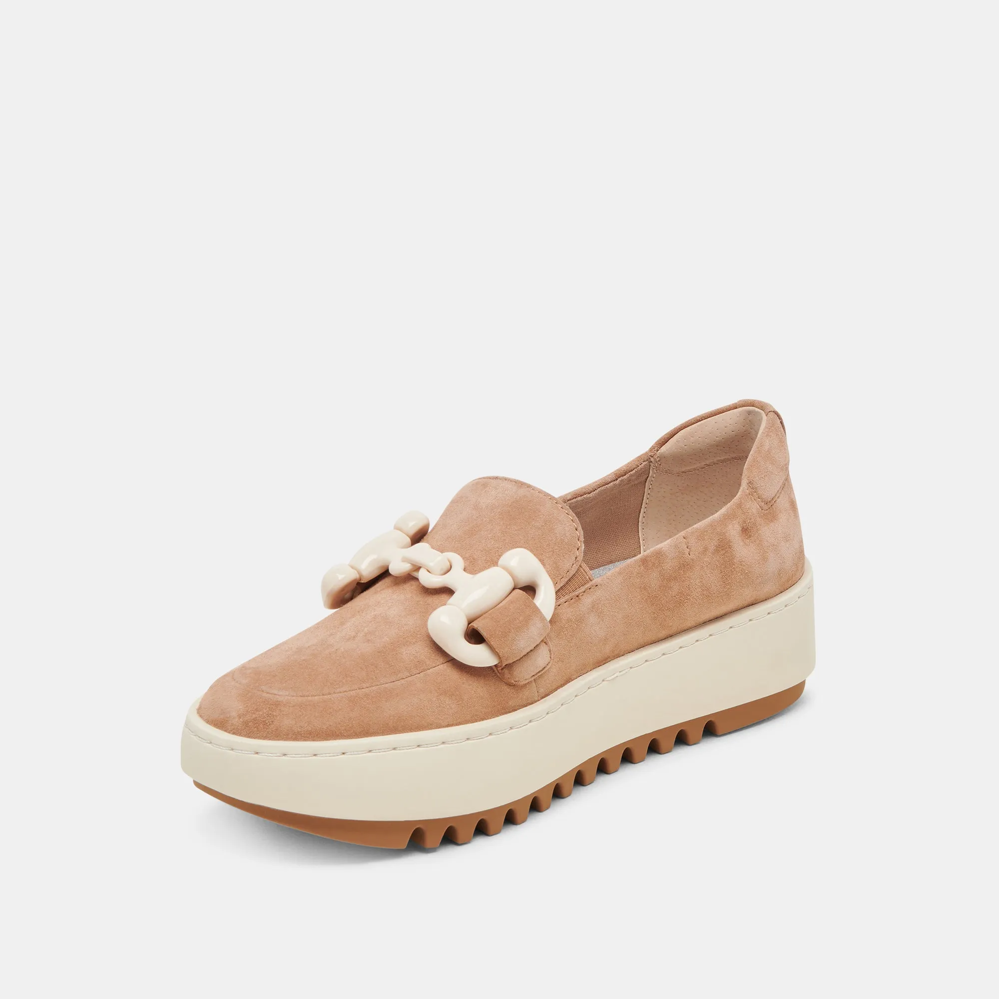 ANDRES SNEAKERS TOFFEE SUEDE
