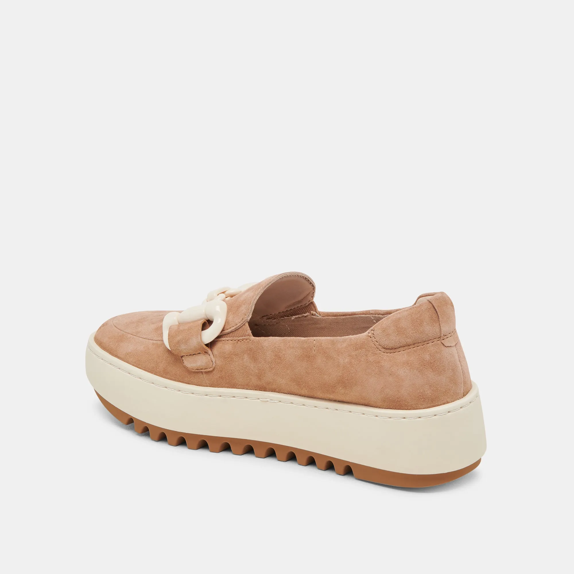 ANDRES SNEAKERS TOFFEE SUEDE