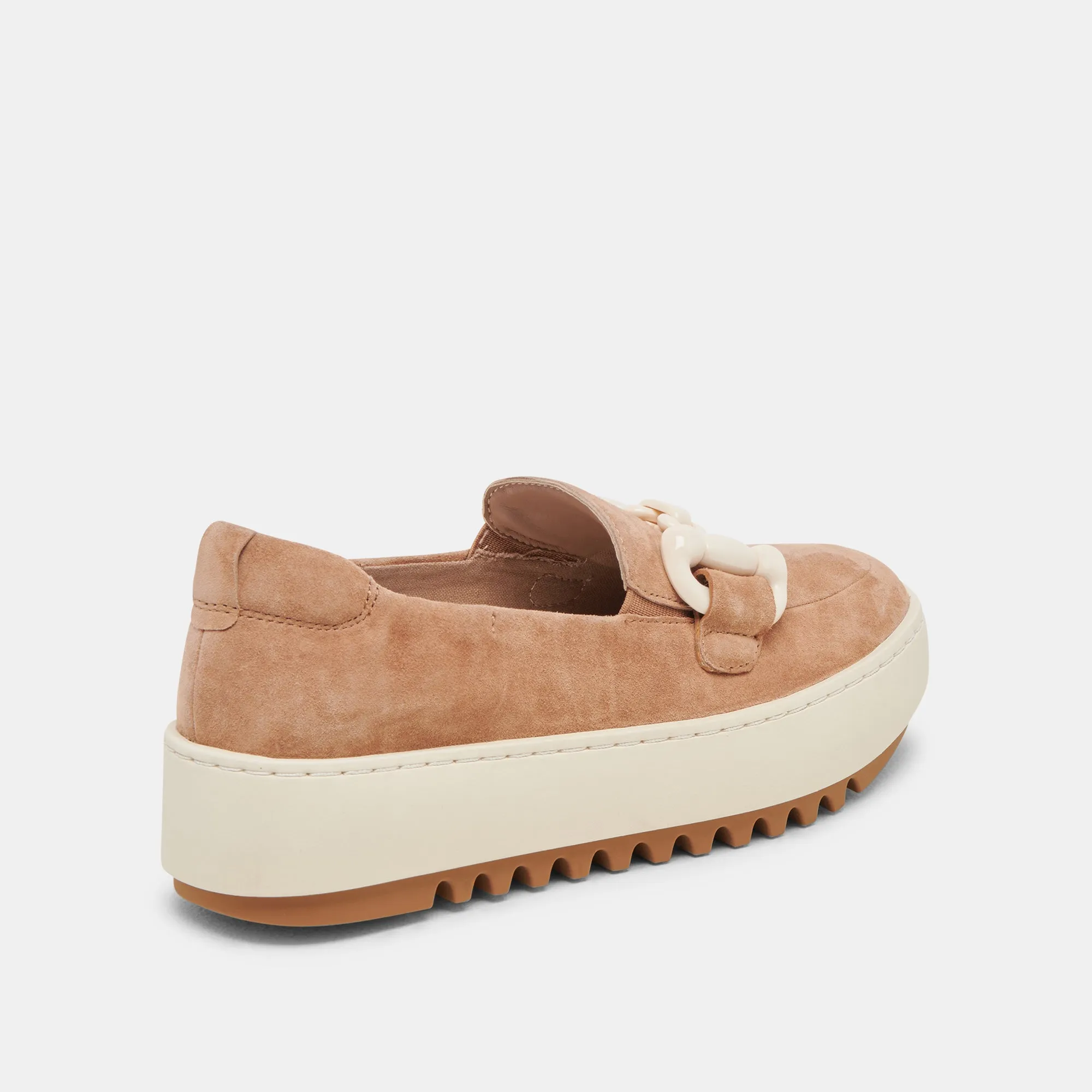 ANDRES SNEAKERS TOFFEE SUEDE