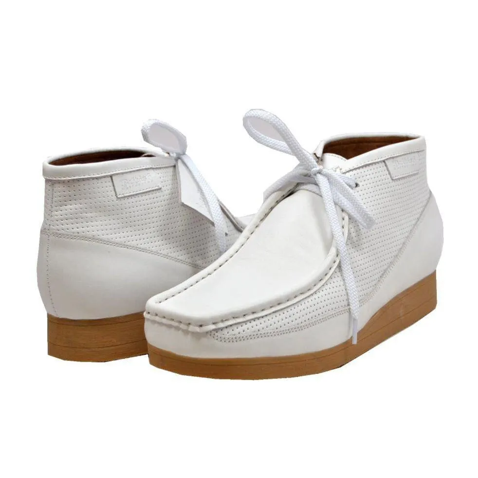 British Walkers New Castle Wallabee Boots Men's Leather and Suede