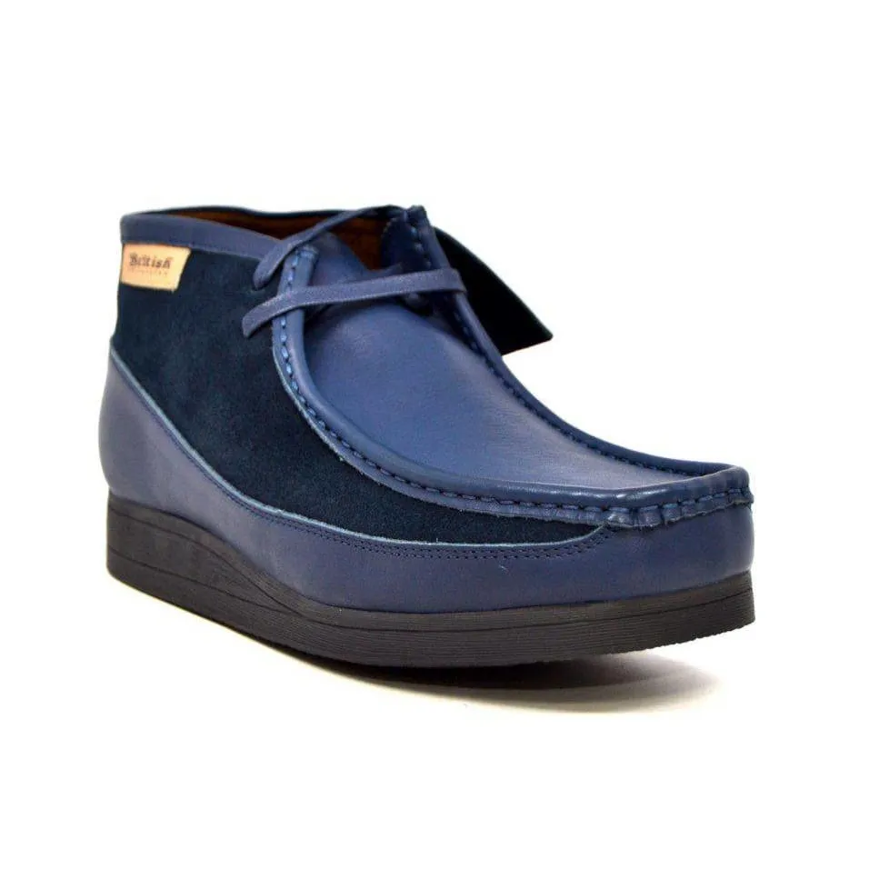 British Walkers New Castle Wallabee Boots Men's Leather and Suede