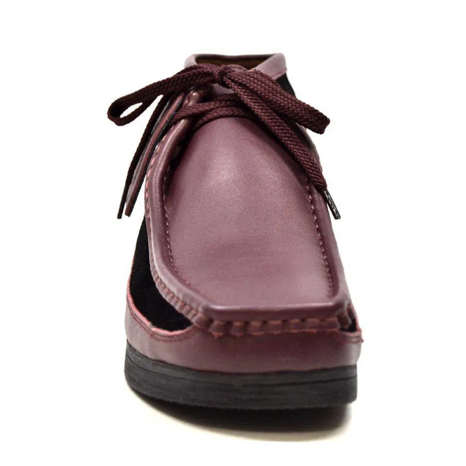 British Walkers New Castle Wallabee Boots Men's Leather and Suede