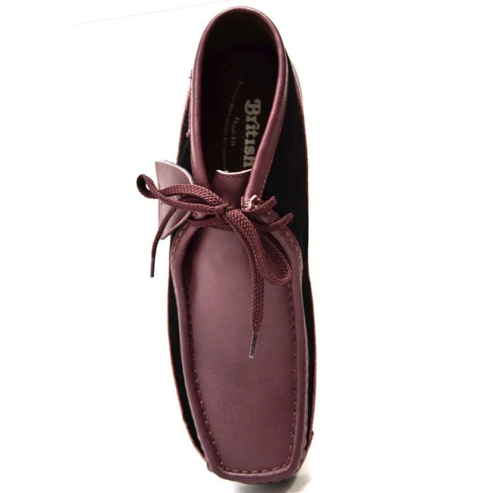 British Walkers New Castle Wallabee Boots Men's Leather and Suede