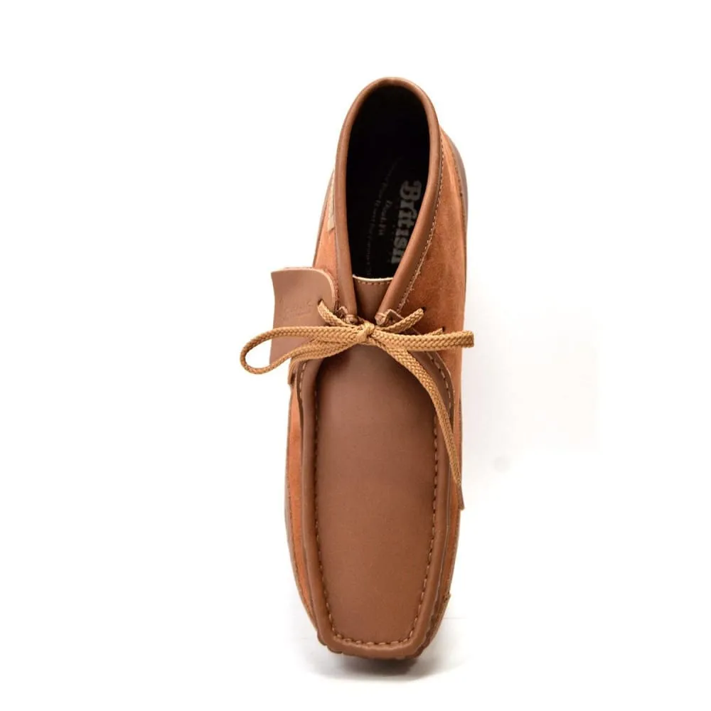 British Walkers New Castle Wallabee Boots Men's Leather and Suede