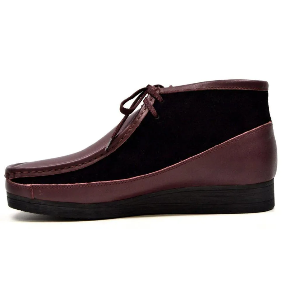 British Walkers New Castle Wallabee Boots Men's Leather and Suede