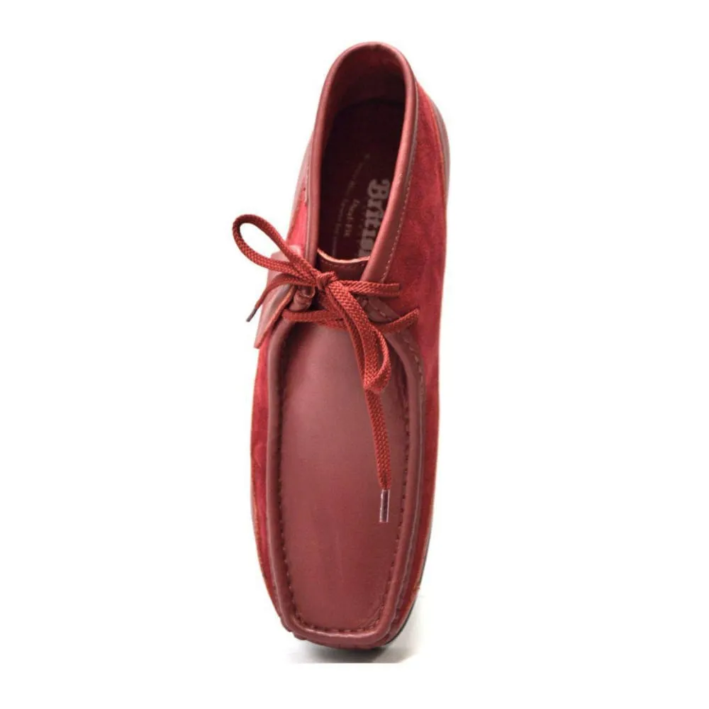 British Walkers New Castle Wallabee Boots Men's Leather and Suede