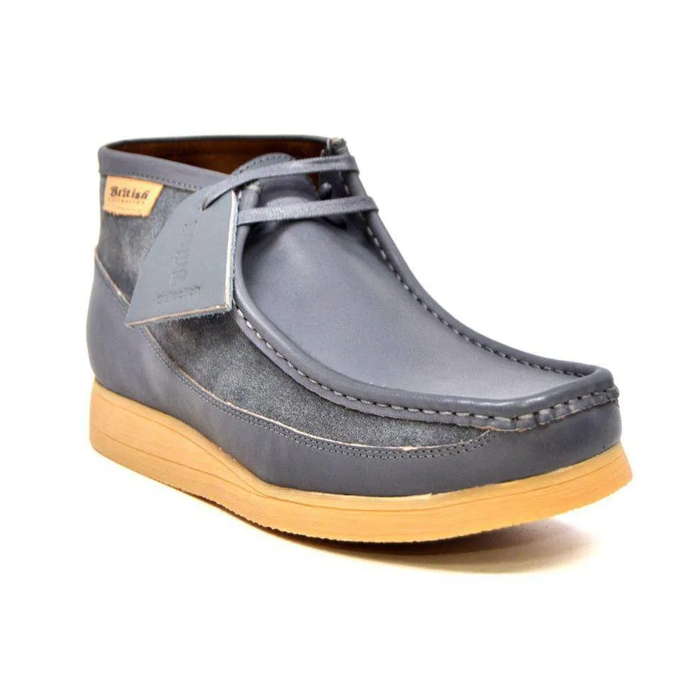 British Walkers New Castle Wallabee Boots Men's Leather and Suede
