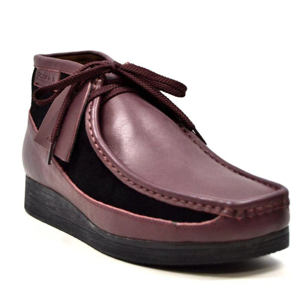 British Walkers New Castle Wallabee Boots Men's Leather and Suede