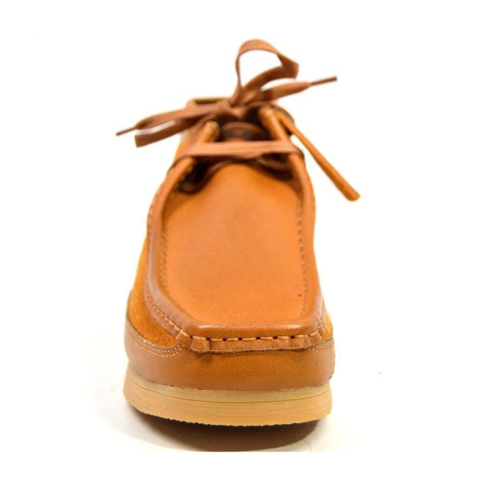 British Walkers New Castle Wallabee Boots Men's Leather and Suede