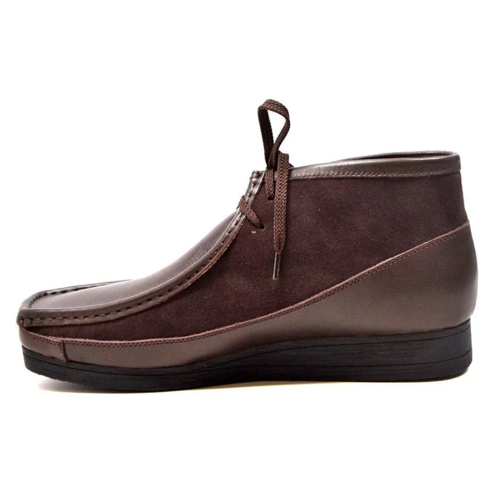 British Walkers New Castle Wallabee Boots Men's Leather and Suede