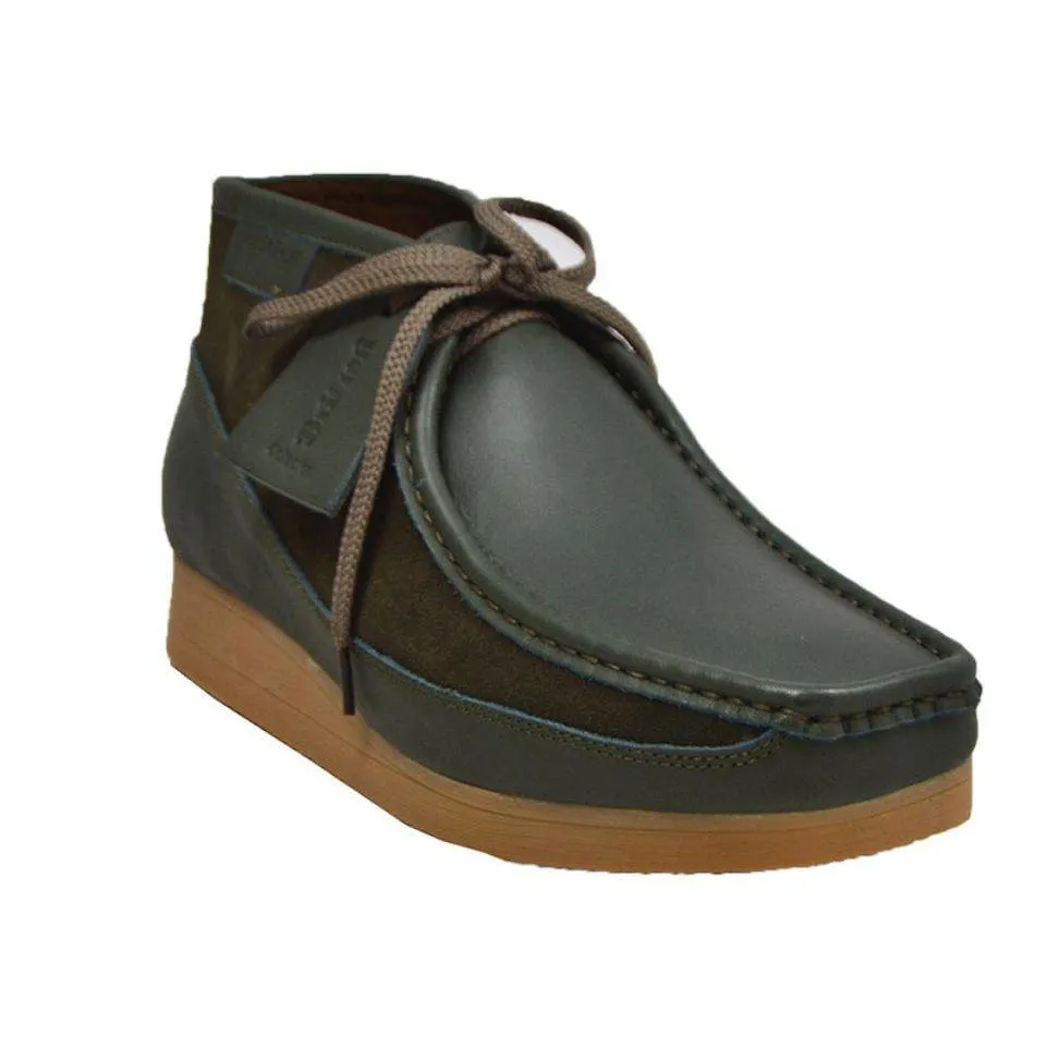 British Walkers New Castle Wallabee Boots Men's Leather and Suede