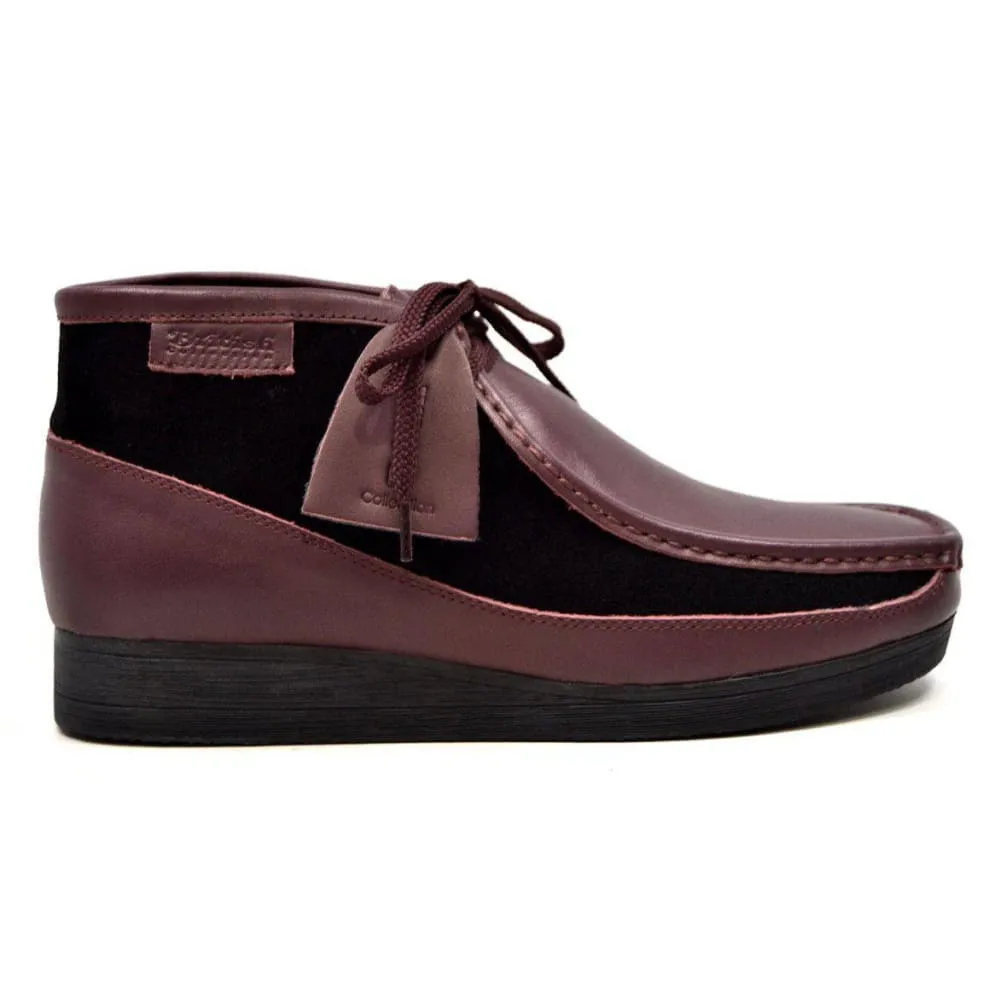 British Walkers New Castle Wallabee Boots Men's Leather and Suede