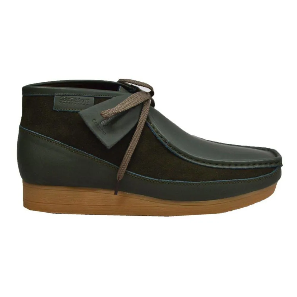 British Walkers New Castle Wallabee Boots Men's Leather and Suede