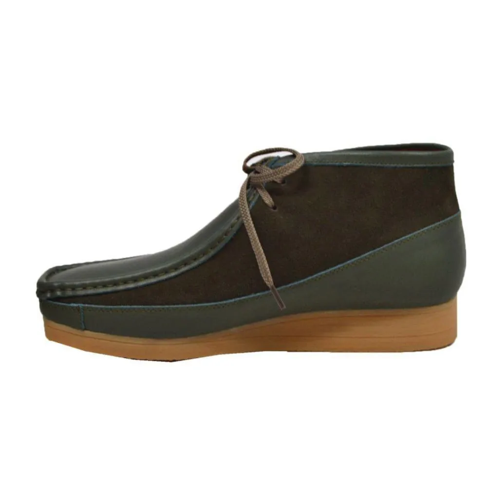 British Walkers New Castle Wallabee Boots Men's Leather and Suede