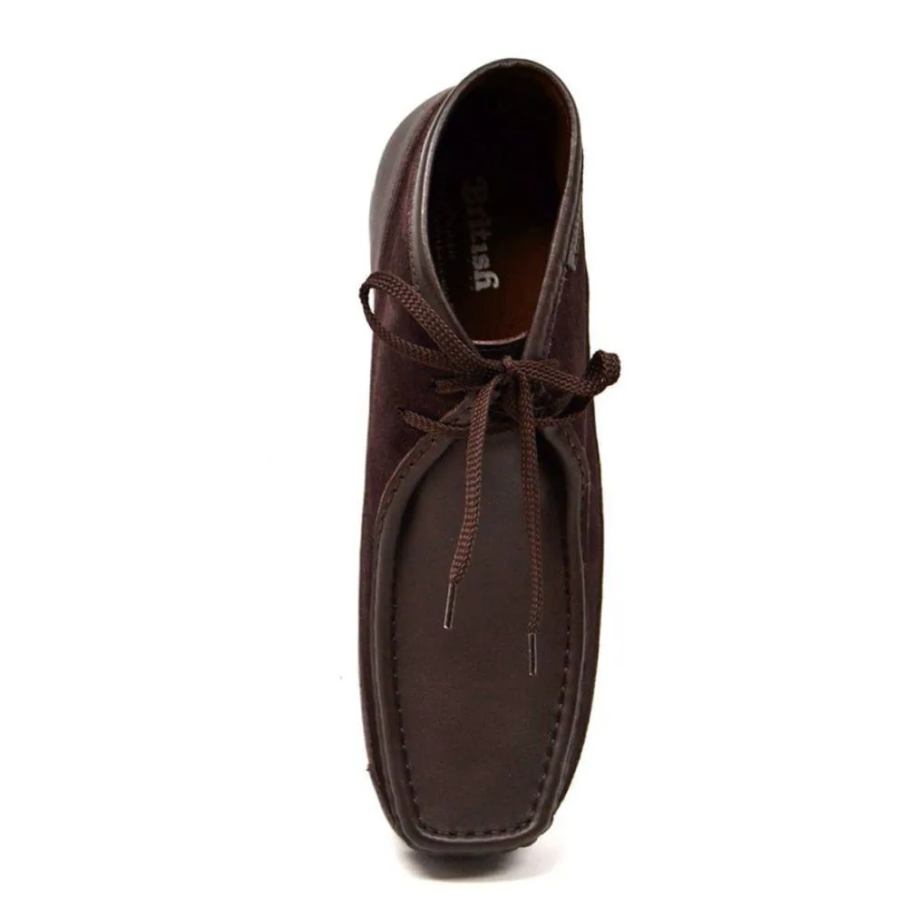 British Walkers New Castle Wallabee Boots Men's Leather and Suede