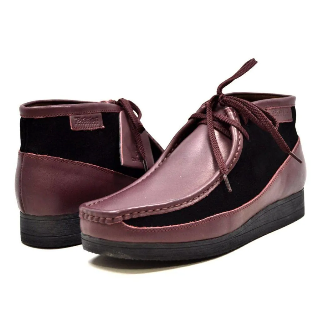 British Walkers New Castle Wallabee Boots Men's Leather and Suede