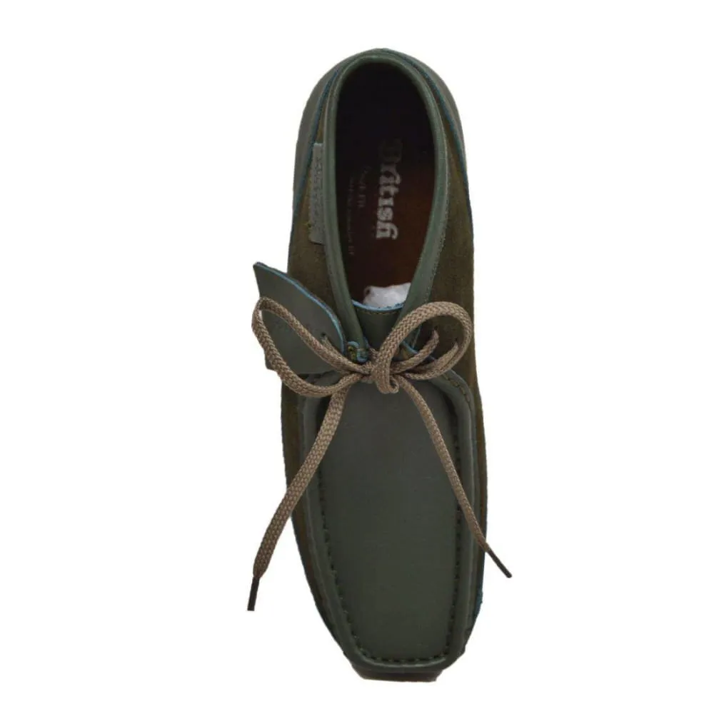 British Walkers New Castle Wallabee Boots Men's Leather and Suede