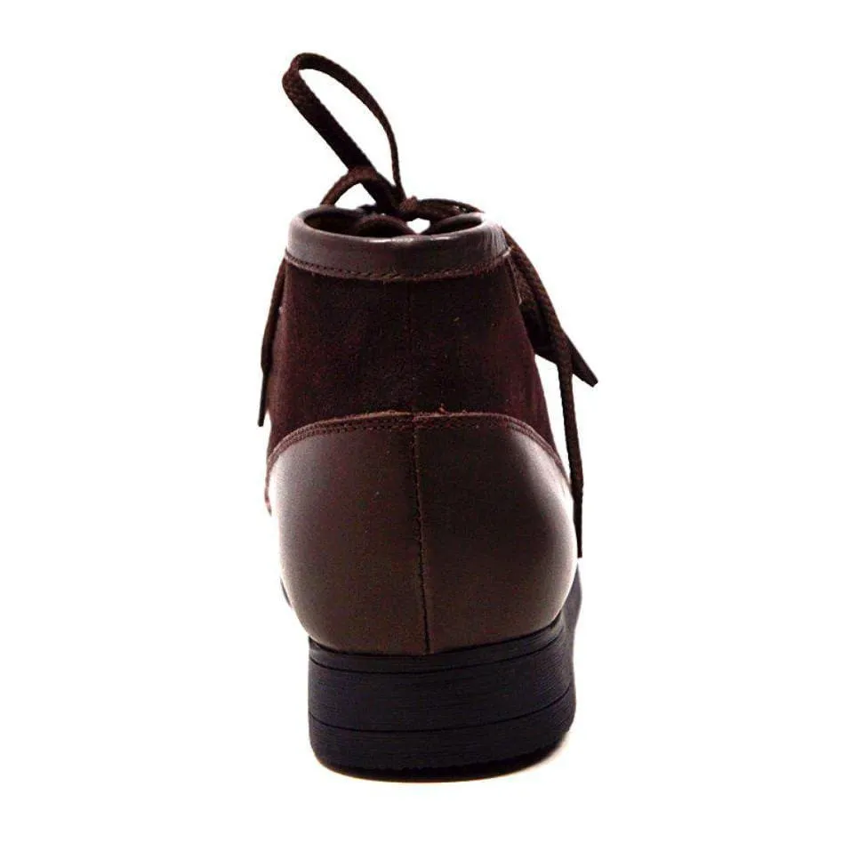 British Walkers New Castle Wallabee Boots Men's Leather and Suede