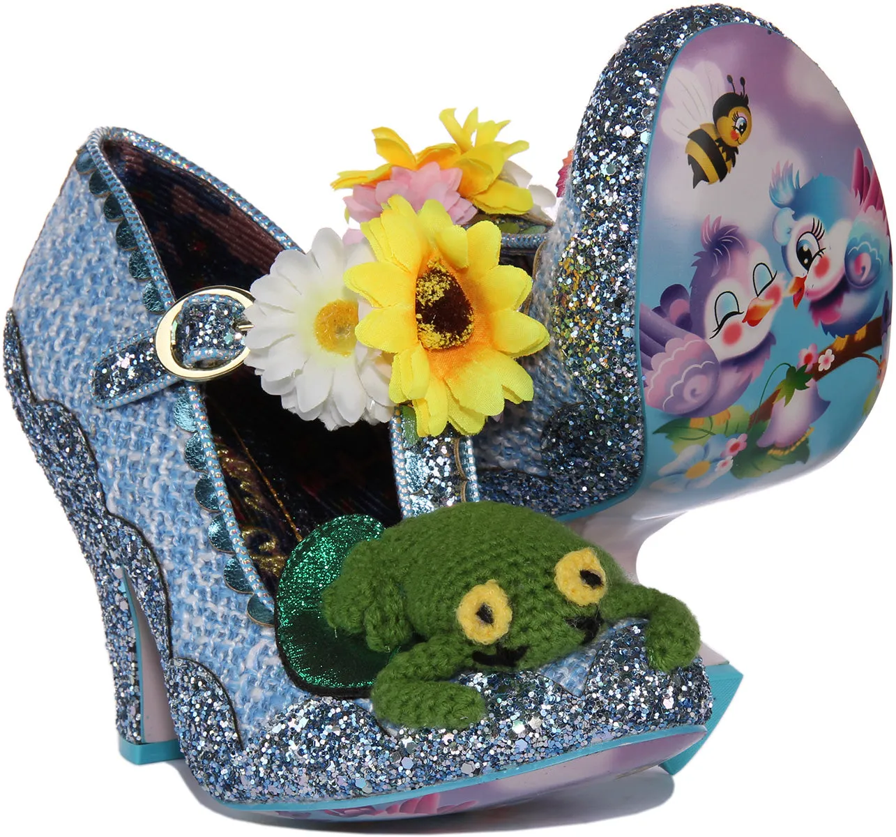 Irregular Choice Lily Leapfrog In Blue Multi For Women