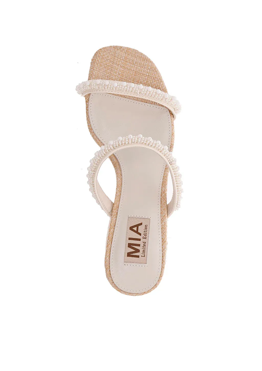 Isabeli Beaded Sandal Raffia [MIA]