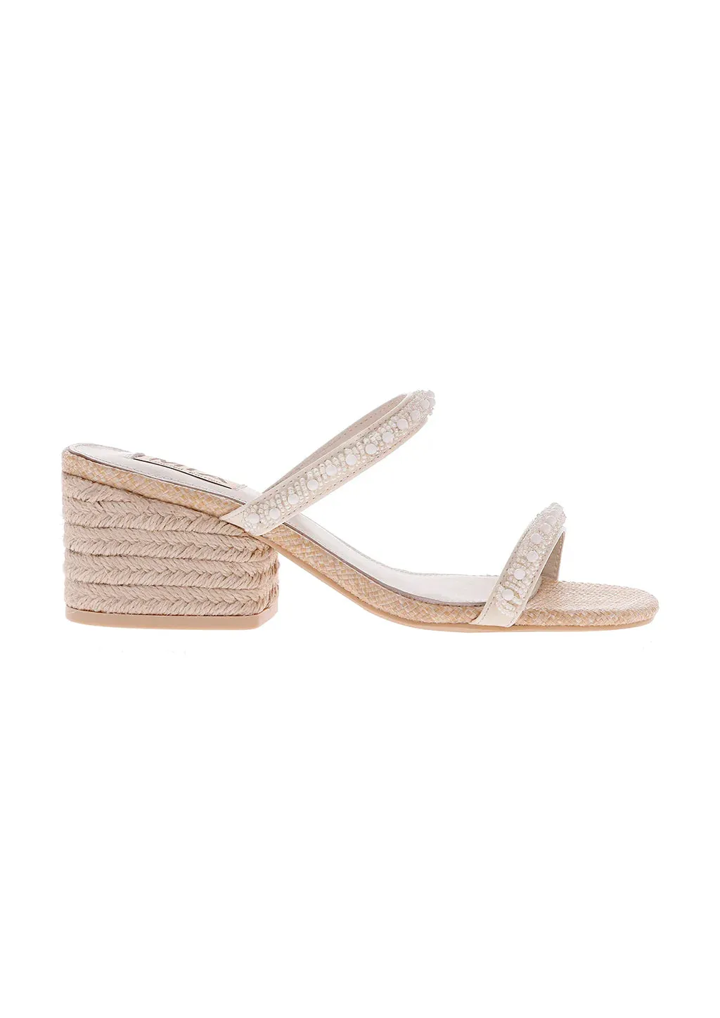 Isabeli Beaded Sandal Raffia [MIA]