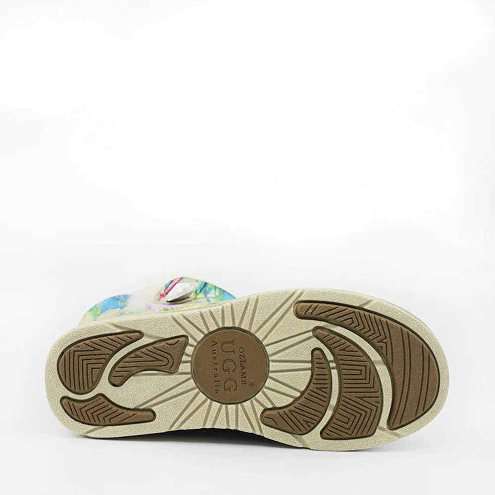 Kinsey Crystal Short Ugg Boot - Flower