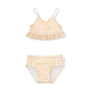 Little Dutch Bikini Flounces Sunshine Checks