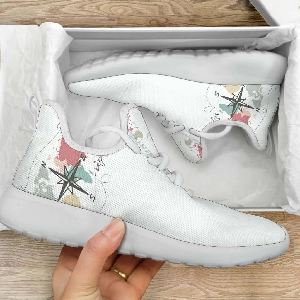 Maailman Mesh Unisex Sneakers