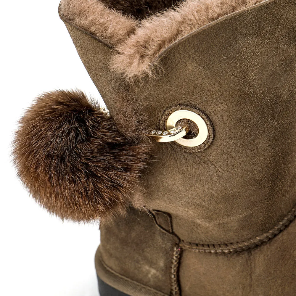 Pom Pom Medium UGG -Mushroom