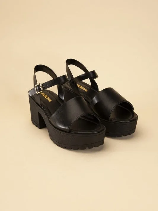 Summer Fun Chunky Platform Sandals