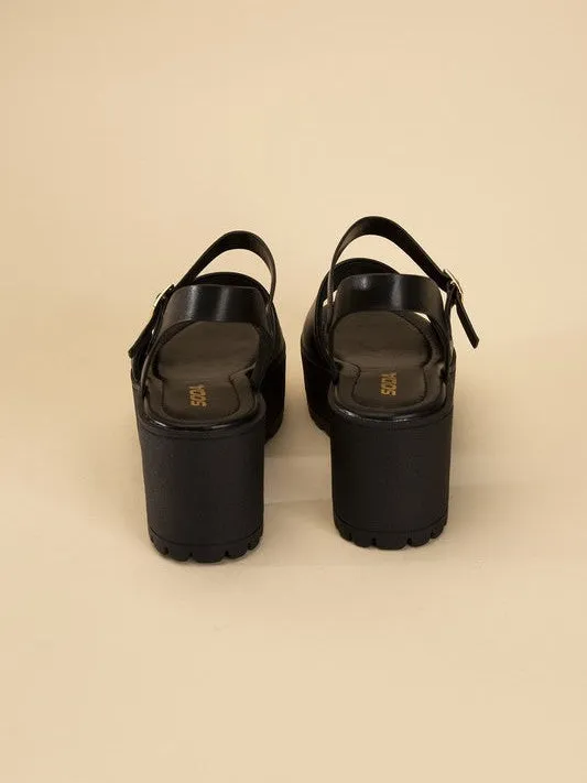Summer Fun Chunky Platform Sandals